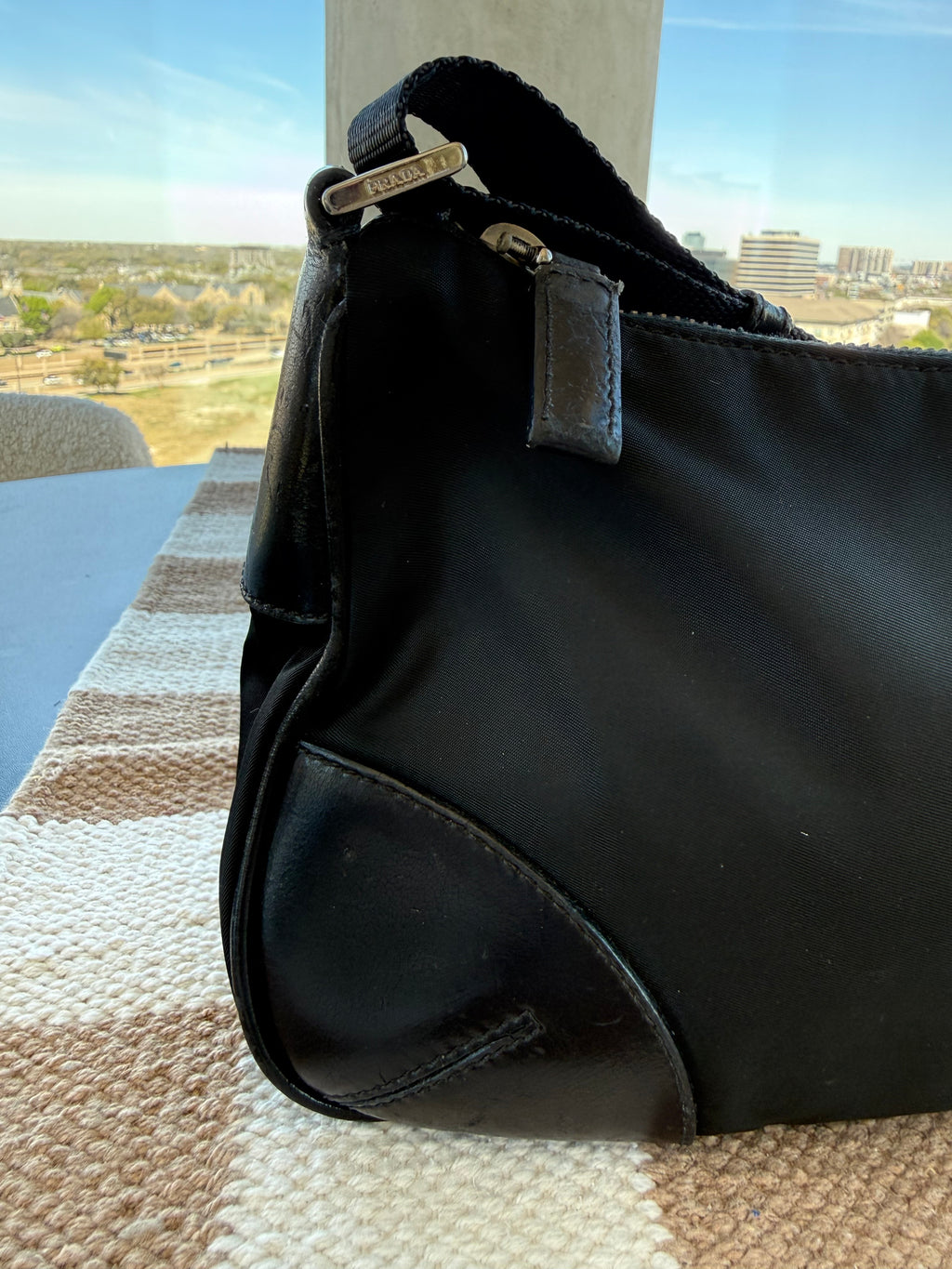 SOLD - Prada Tessuto Nylon Shoulder Bag