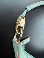 Gucci Vintage Sage Suede Hobo Shoulder Bag