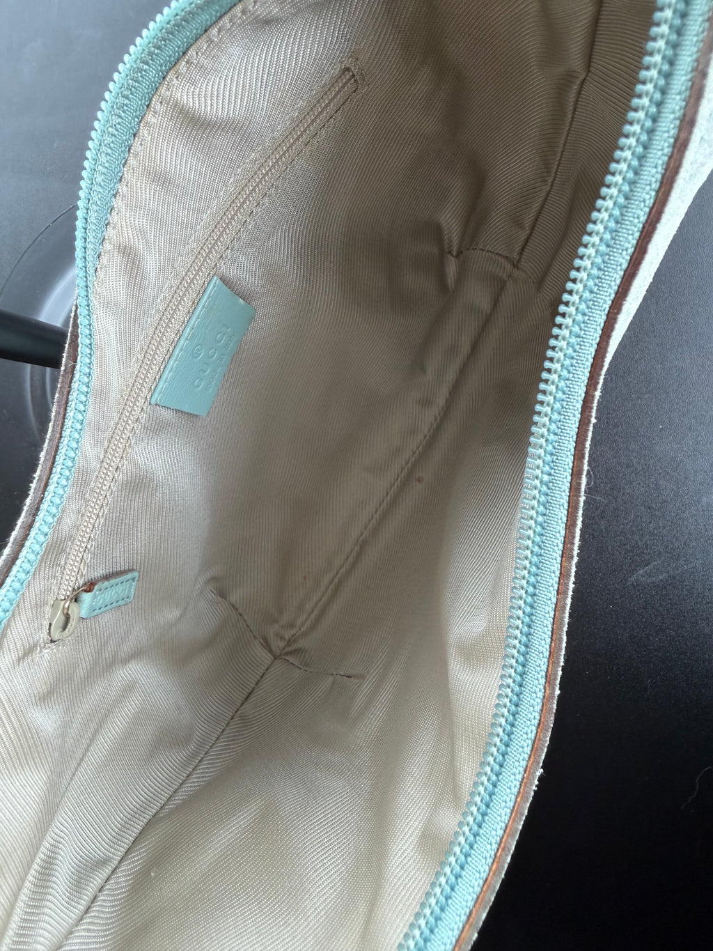 Gucci Vintage Sage Suede Hobo Shoulder Bag