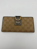 Vintage Gucci Monogram Abbey Continental Wallet