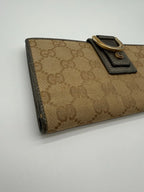 Vintage Gucci Monogram Abbey Continental Wallet