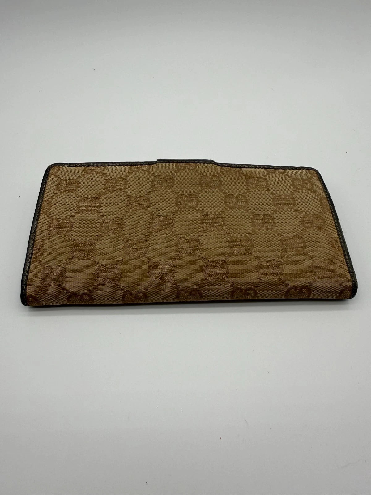 Vintage Gucci Monogram Abbey Continental Wallet
