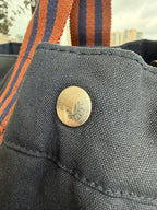 Hermes Navy Herline Tote Bag