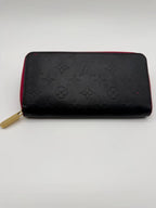 Louis Vuitton Monogram Empreinte Zippy Wallet