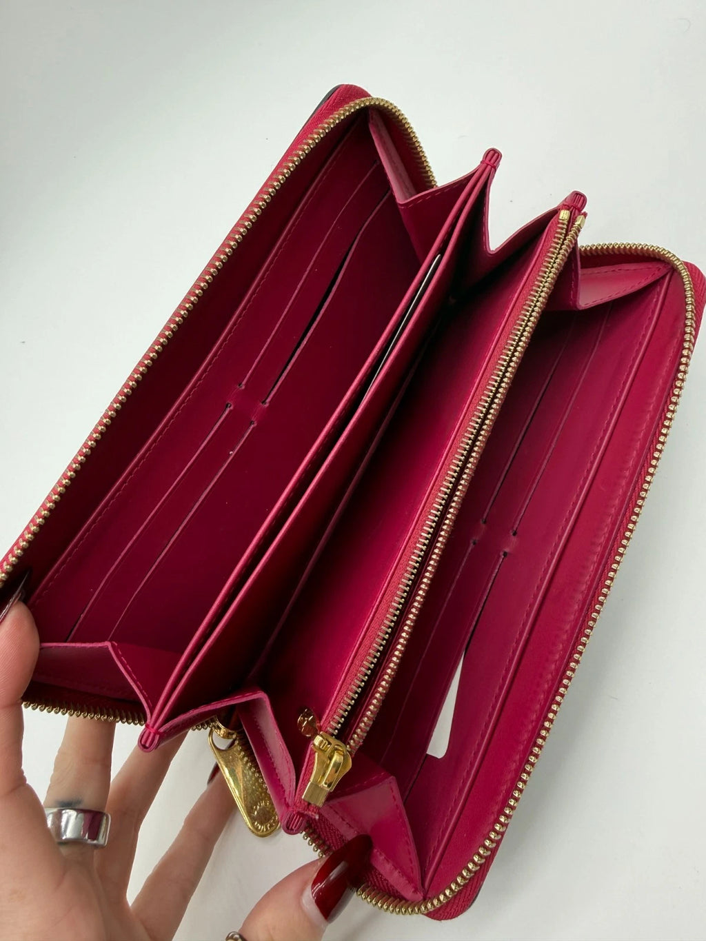 Louis Vuitton Monogram Empreinte Zippy Wallet