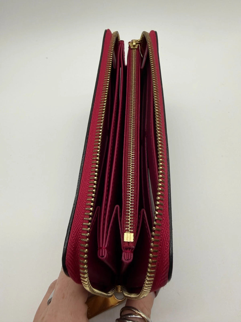 Louis Vuitton Monogram Empreinte Zippy Wallet