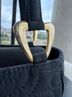 SOLD - Quilted YSL Top Handle Bag