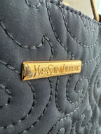 SOLD - Quilted YSL Top Handle Bag